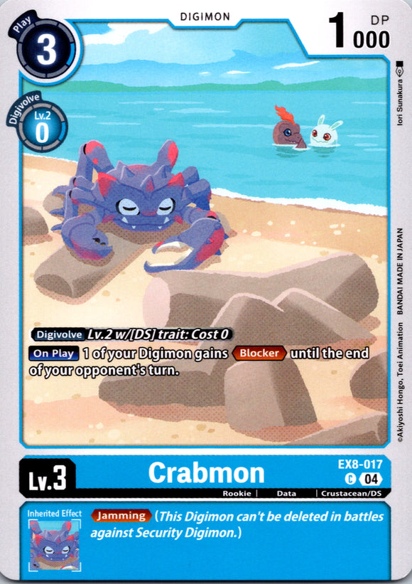 Crabmon [EX8-017-C] [Chain of Liberation] Normal