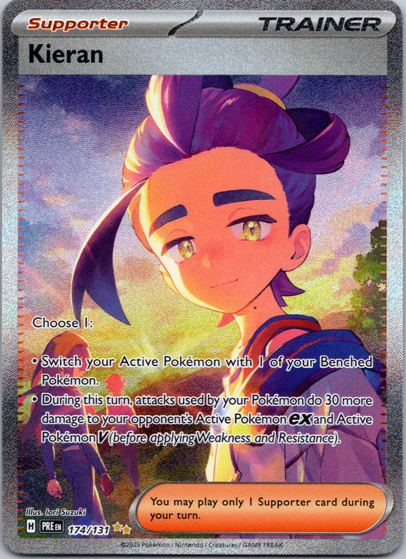 Kieran [174/131] - (Prismatic Evolutions) Holofoil