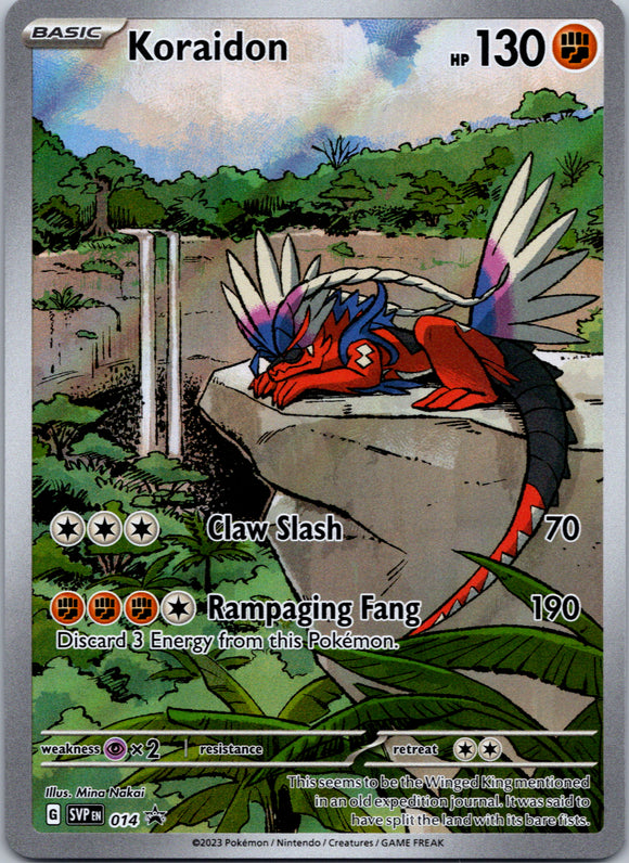 Koraidon (014) [Scarlet & Violet: Black Star Promos]