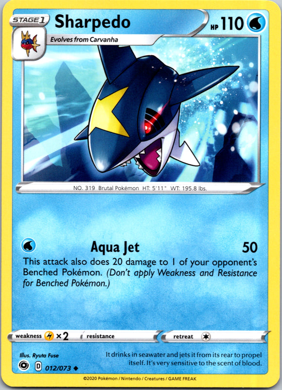 Sharpedo [012/073] [Champion's Path]