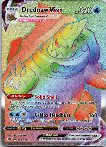 Drednaw VMAX (Secret) [075/073] [Champion's Path] Holofoil