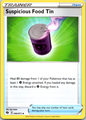 Suspicious Food Tin [066/073] [Champion's Path]