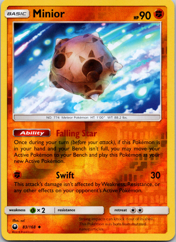 Minior [83/168] [Celestial Storm] Reverse Holofoil