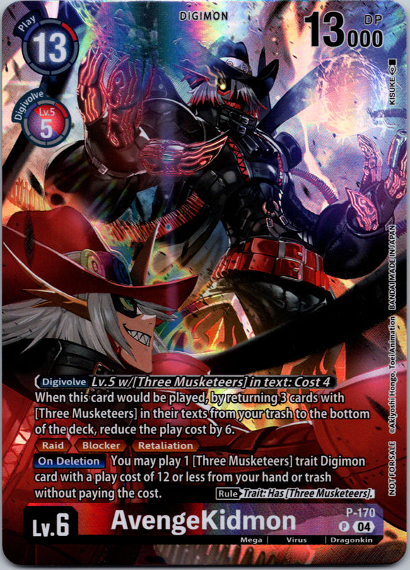 AvengeKidmon (Update Pack 2025) [P-170 P] [Release Special Booster 2.5] Foil