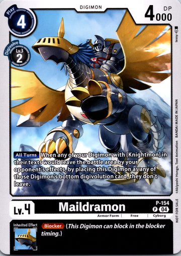 Maildramon (Store Tournament 2024 Oct. - Dec. Participation Pack) [P-154 P] [Digimon Promotion Cards]