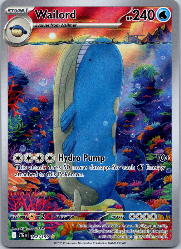 Wailord [162/159] [Journey Together] Holofoil