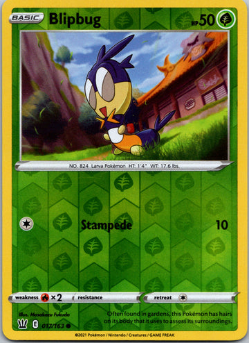 Blipbug [017/163] [Battle Styles] Reverse Holofoil