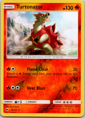 Turtonator [26/147] [Burning Shadows] Reverse Holofoil