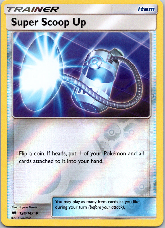 Super Scoop Up [124/147] [Burning Shadows] Reverse Holofoil