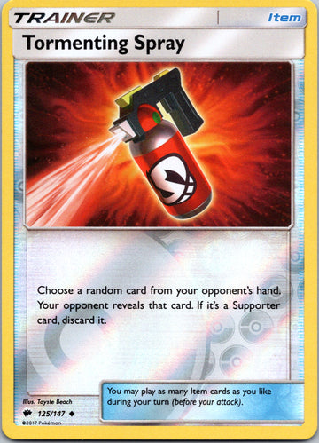 Tormenting Spray [125/147] [Burning Shadows] Reverse Holofoil