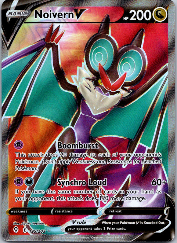 Noivern V (195/203) [Sword & Shield: Evolving Skies]