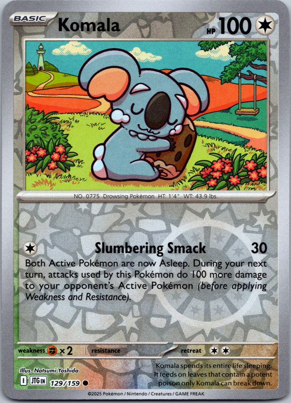 Komala [129/159] [Journey Together] Reverse Holofoil