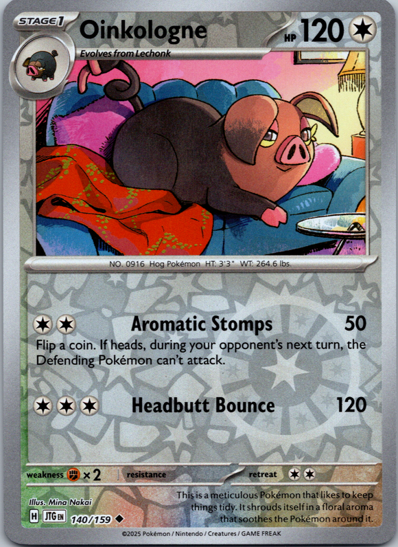 Oinkologne [140/159] [Journey Together] Reverse Holofoil