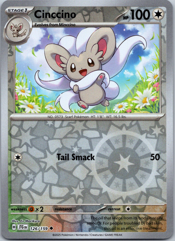 Cinccino [126/159] [Journey Together] Reverse Holofoil