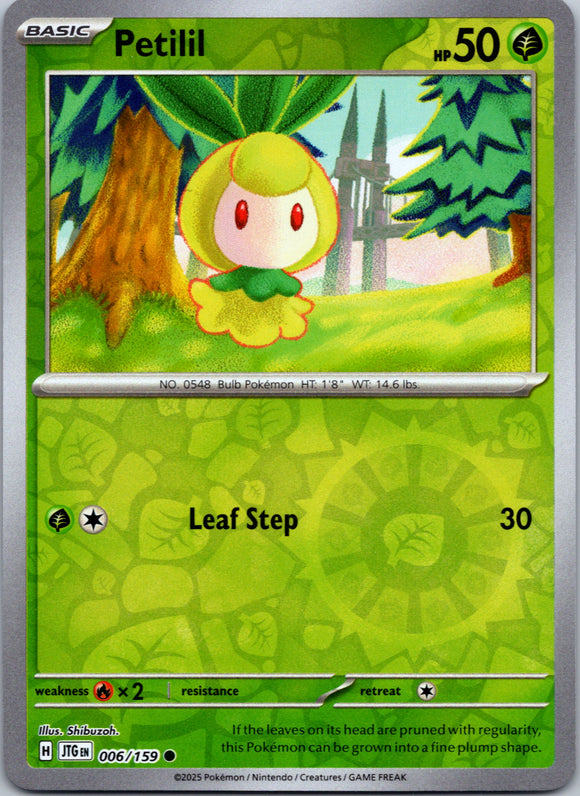 Petilil [006/159] [Journey Together] Reverse Holofoil