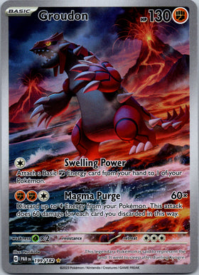 Groudon (199/182) - [Scarlet & Violet: Paradox Rift] Holofoil
