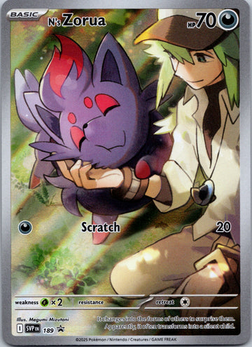 N's Zorua [189] [Scarlet & Violet Promo Cards] Holofoil