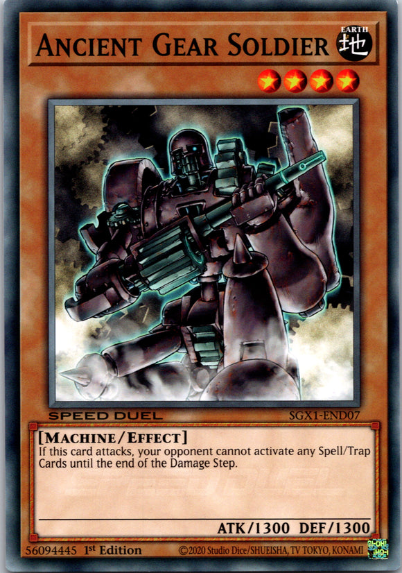 Ancient Gear Soldier [SGX1-END07] Common