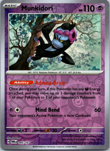 Munkidori [95/167] - (Twilight Masquerade) Reverse Holofoil