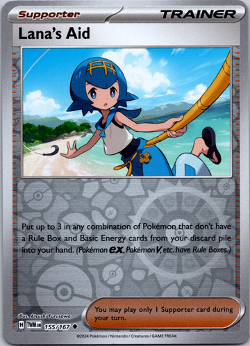 Lana's Aid [155/167] - (Twilight Masquerade) Reverse Holofoil