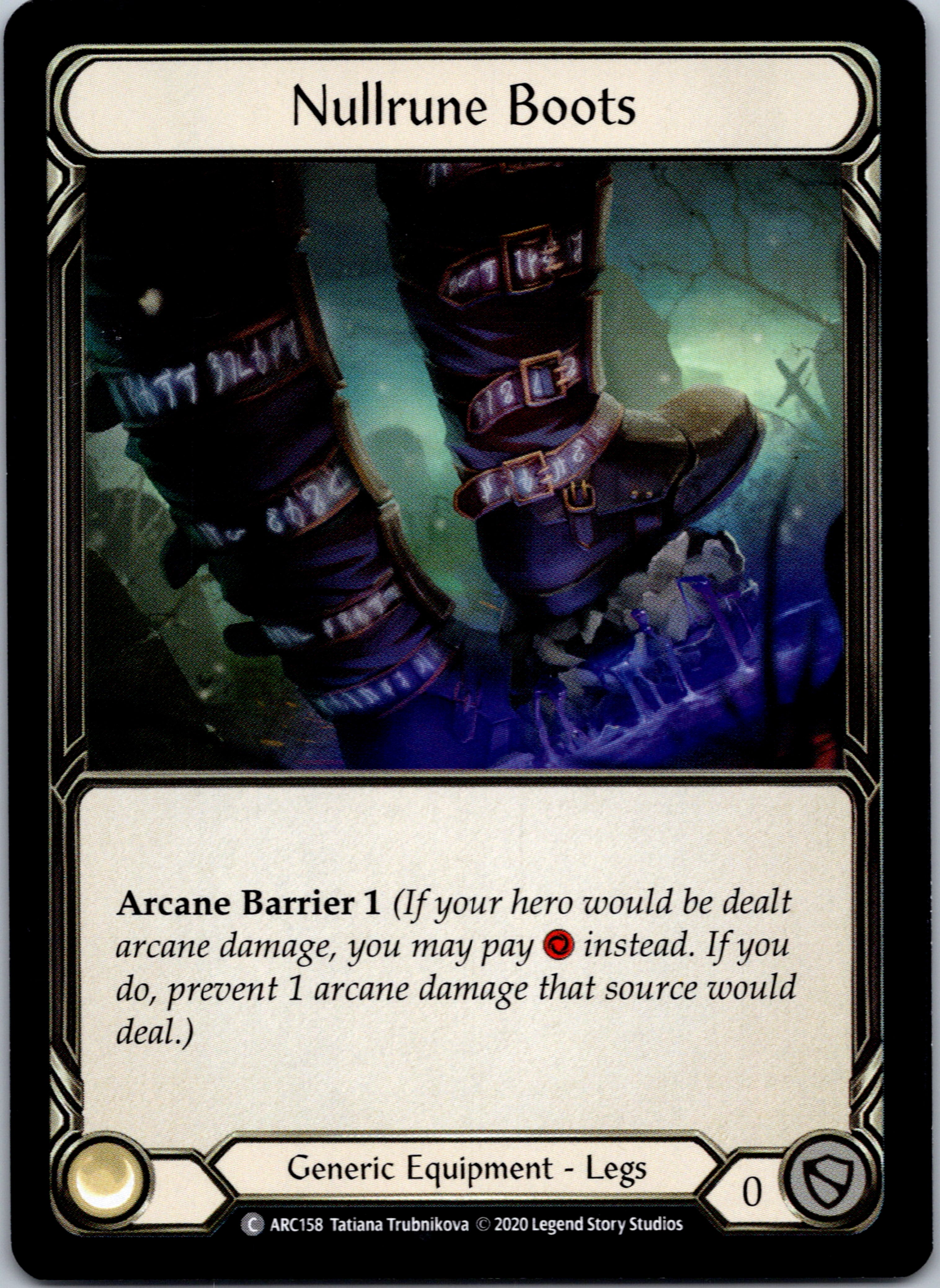 Nullrune Boots [ARC158] Unlimited Normal