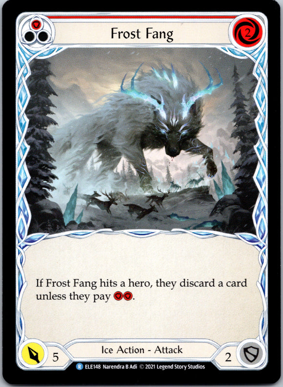 Frost Fang (Red) [ELE148] 1st Edition Normal