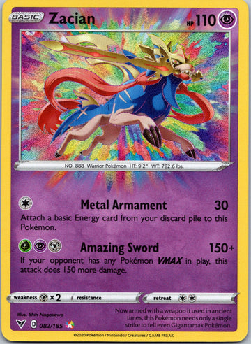 Zacian [082/185] [SWSH04: Vivid Voltage]
