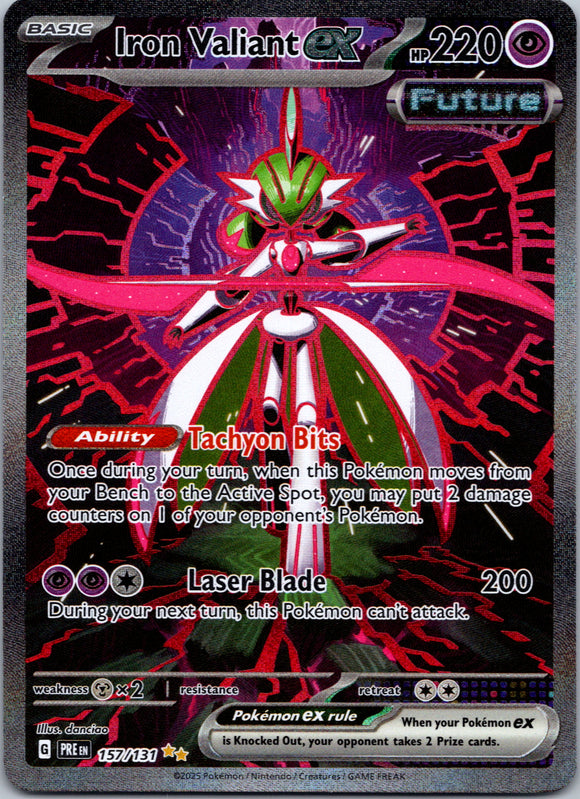 Iron Valiant ex [157/131] - (Prismatic Evolutions) Holofoil