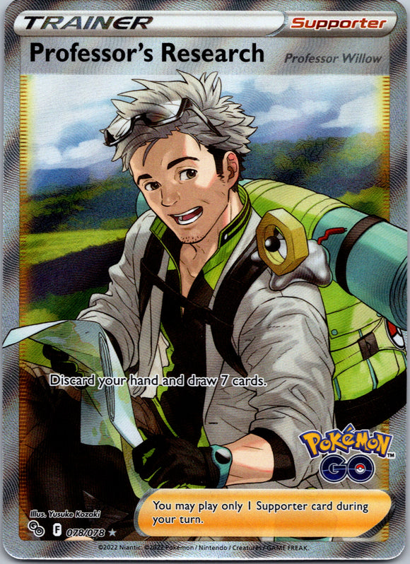 Professor's Research (078/078) [Pokémon  GO]