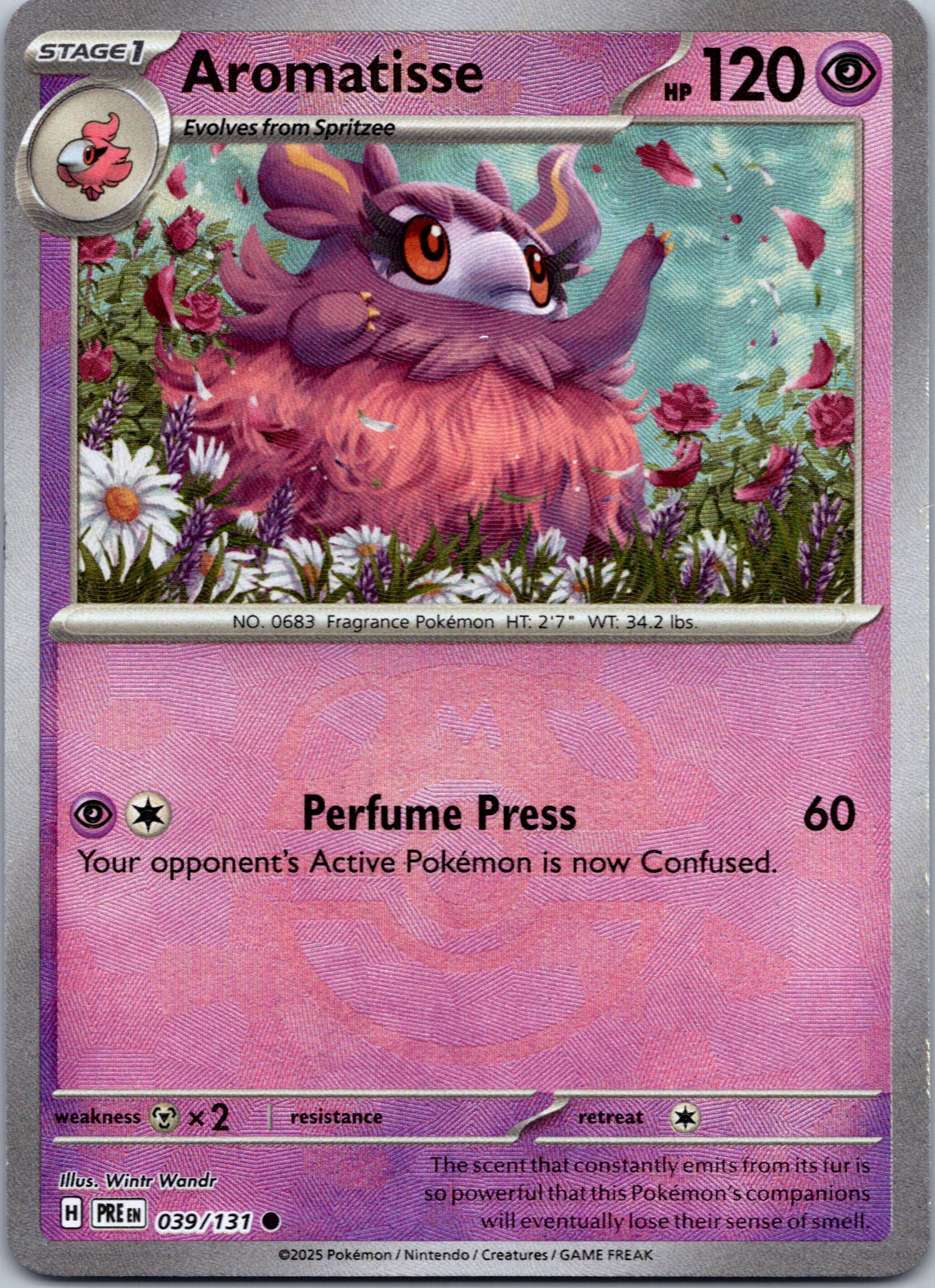 Aromatisse (Master Ball Pattern) [039/131] - (Prismatic Evolutions) Holofoil