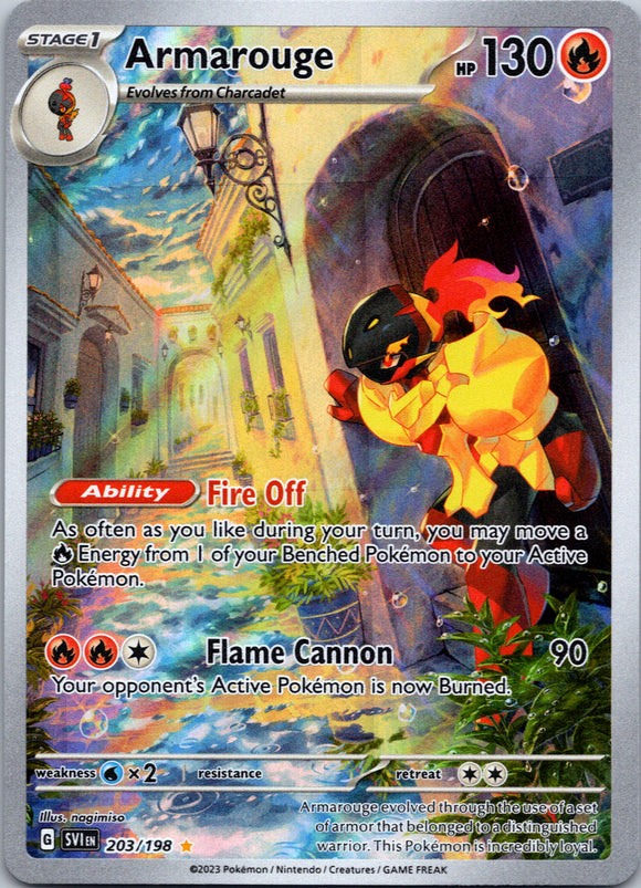 Armarouge - 203/198 [203] - (SV01 Scarlet & Violet Base Set) Holofoil
