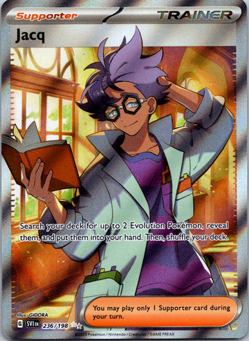 Jacq - 236/198 [236] - (SV01 Scarlet & Violet Base Set) Holofoil