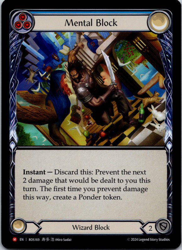 Mental Block [ROS169] [Rosetta] Rainbow Foil