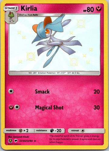 Kirlia (SV35/SV94) [Hidden Fates: Shiny Vault]