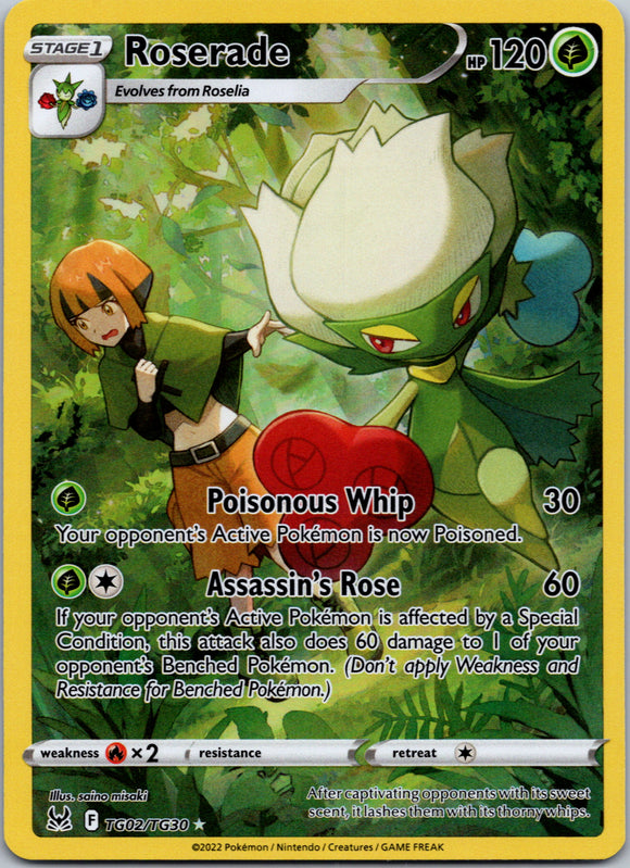 Roserade (TG02/TG30) [Sword & Shield: Lost Origin]