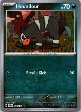 Houndour (Master Ball Pattern) [062/131] - (Prismatic Evolutions) Holofoil