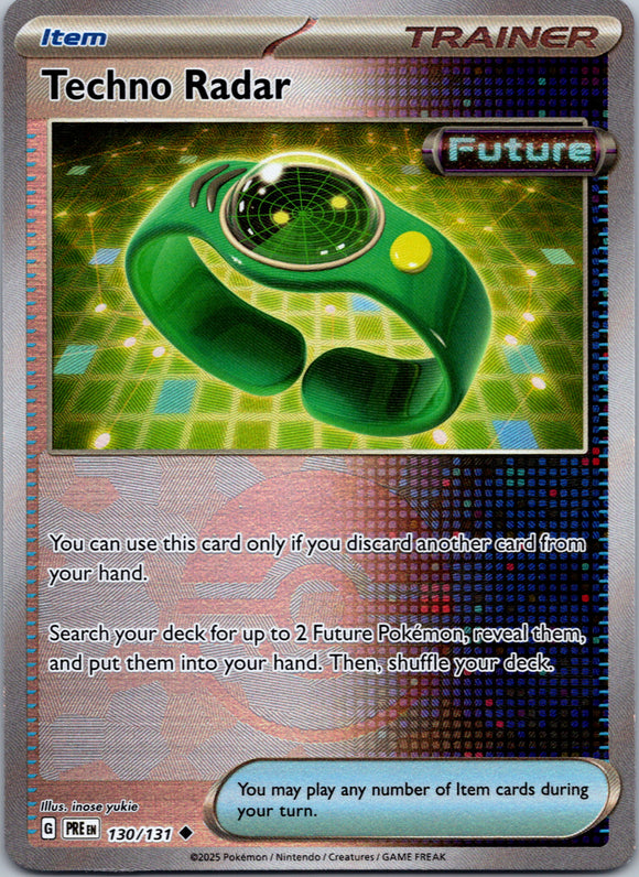 Techno Radar (Poke Ball Pattern) [130/131] - (Prismatic Evolutions) Holofoil