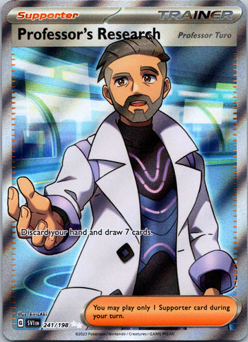 Professor's Research - 241/198 [241] - (SV01 Scarlet & Violet Base Set) Holofoil
