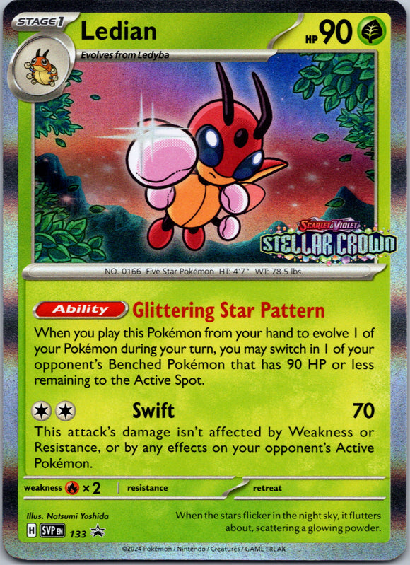 Ledian [133] [Scarlet & Violet Promo Cards] Holofoil