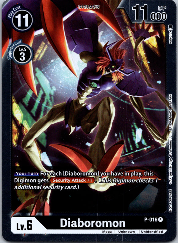 Diaboromon - P-016 (Event Pack 3) [P-016] [Digimon Promotion Cards] Foil