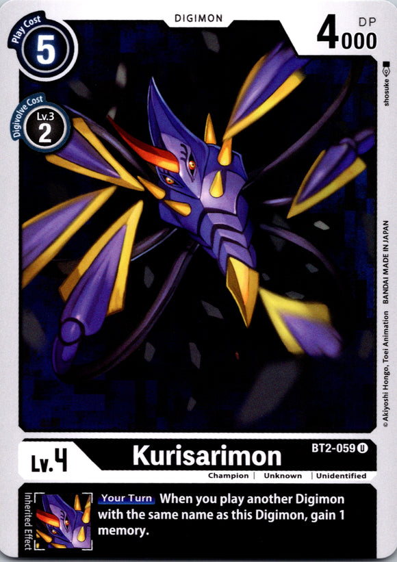 Kurisarimon [BT2-059] [Release Special Booster] Normal