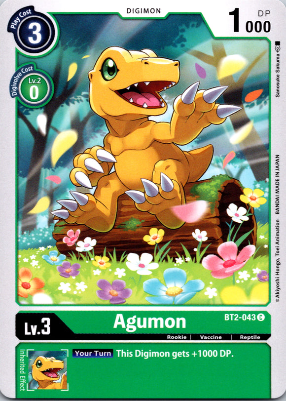 Agumon - BT2-043 [BT2-043] [Release Special Booster] Normal