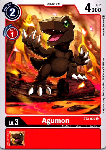 Agumon - BT3-007 [BT3-007] [Release Special Booster] Normal