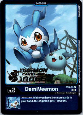 DemiVeemon (Judge Pack 2) [ST8-01] [Starter Deck 08: Ulforce Veedramon] Foil