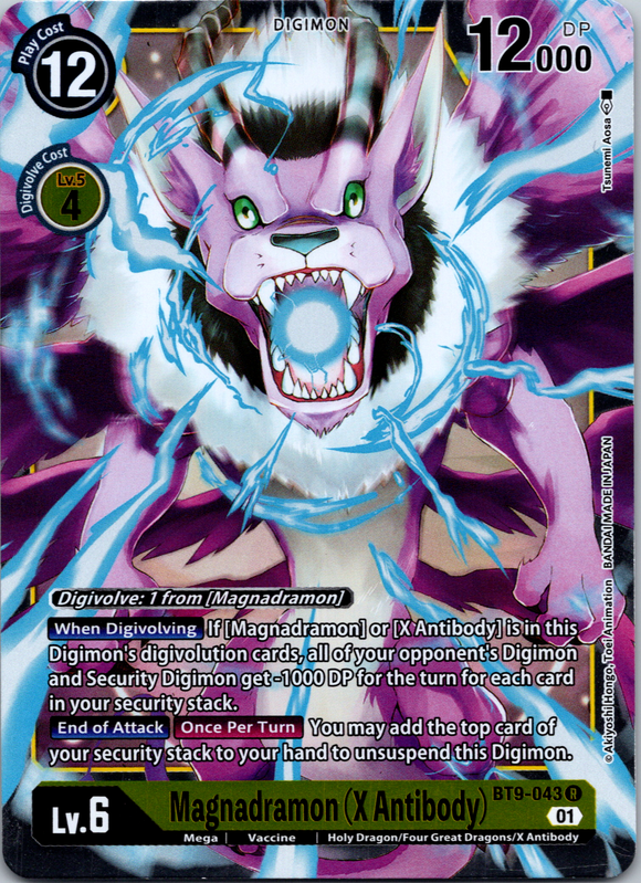 Magnadramon (X Antibody) [BT9-043] [X Record] Foil
