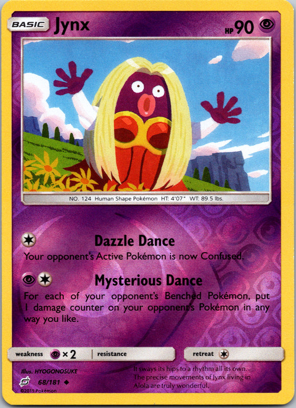 Jynx [68/181] [Team Up] Reverse Holofoil
