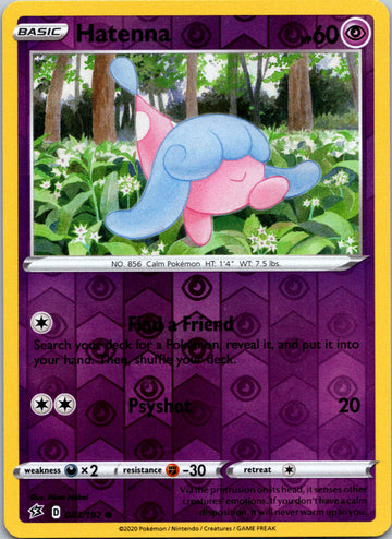 Hatenna [083/192] [Rebel Clash] Reverse Holofoil