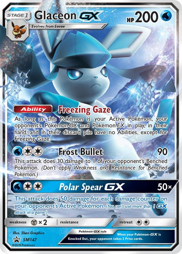 Glaceon GX - SM147 [SM147] [SM Promos] Holofoil