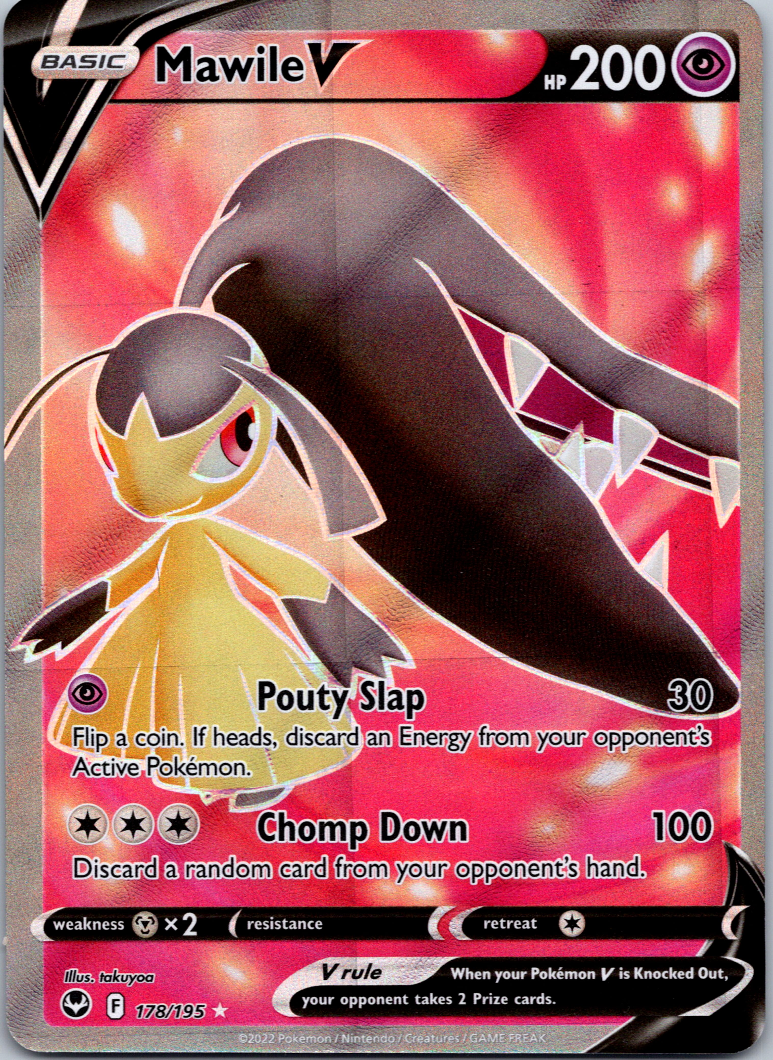 Mawile V (178/195) [Sword & Shield: Silver Tempest]