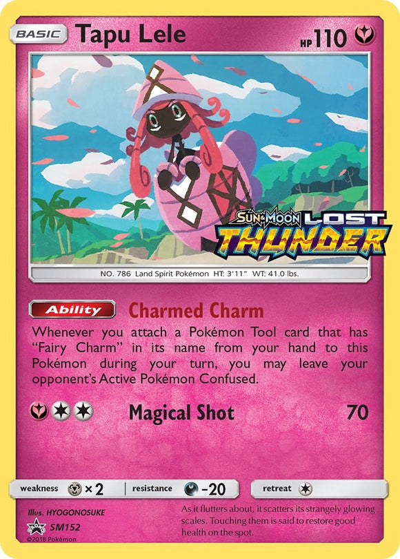 Tapu Lele - SM152 (Prerelease) [SM152] [SM Promos] Holofoil